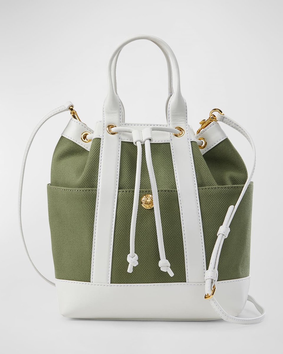 Goody Drawstring Canvas Crossbody Bag